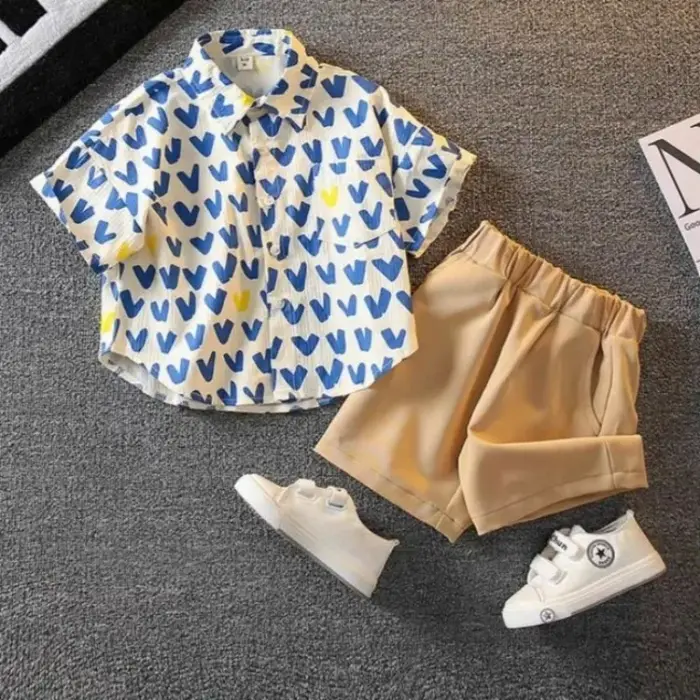 T-shirt d'été à manches courtes pour garçons