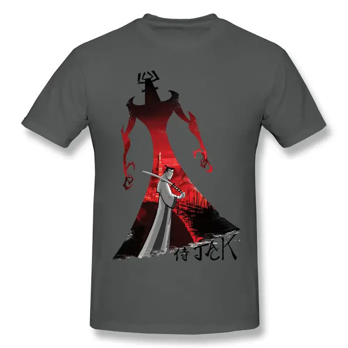 Samouraï Jack Cool créatif t-shirt décontracté offre spéciale