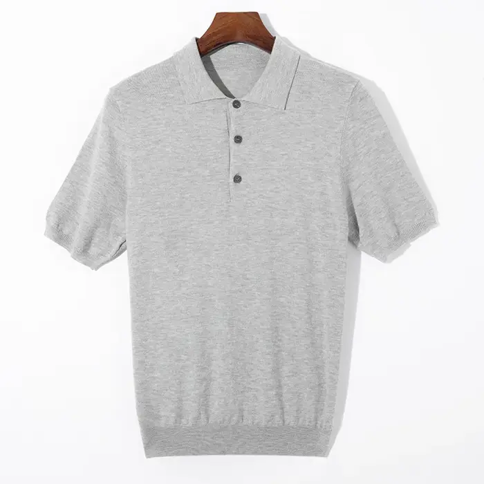 Polo à manches courtes pour hommes