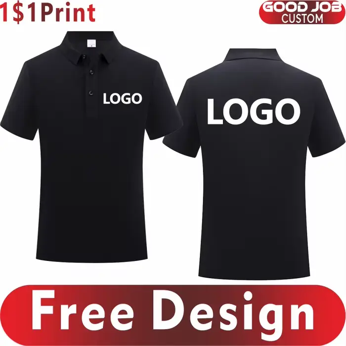 Polo 100% coton avec Logo personnalisé