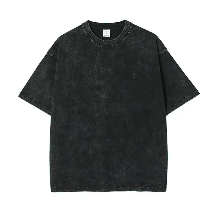 T-shirt à Manches Courtes en Coton pour Homme