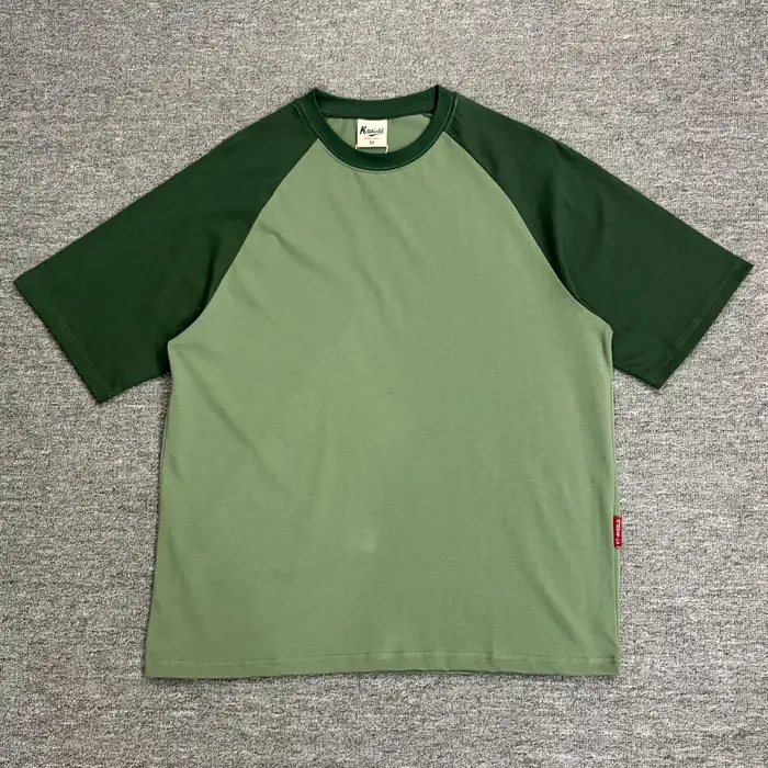 T-shirt homme rétro à manches raglan
