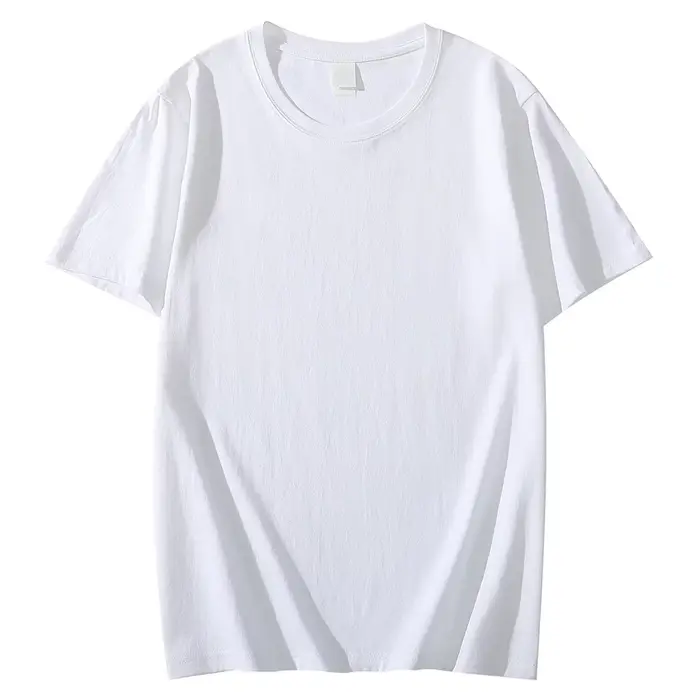 T-shirt à col rond en coton pour hommes