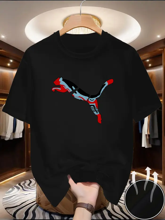 T-shirt d'été en maille à séchage rapide pour hommes