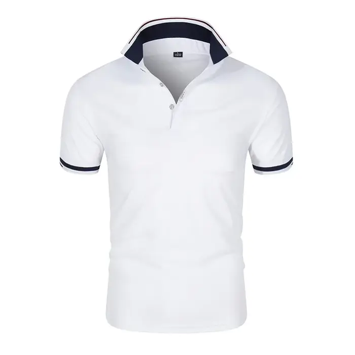 2025 nouveau Polo t-shirt pour hommes blanc décontracté à manches courtes Golf polos Homme nouveaux vêtements d'été de haute qualité Ropa Hombre