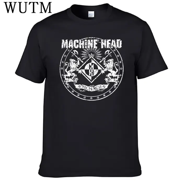 T-shirt tête de Machine 100% coton pour hommes