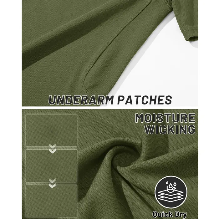 MAGCOMSEN Polo rafraîchissant pour homme
