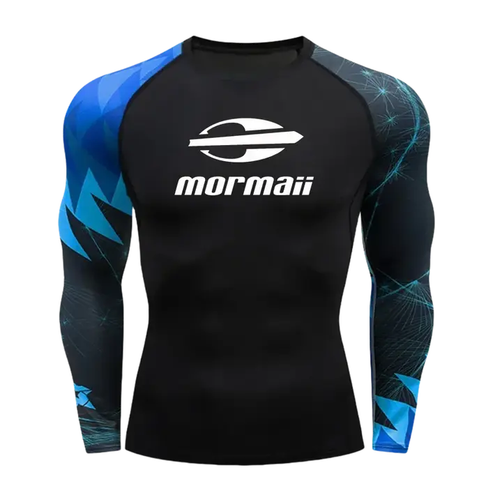 T-shirt de compression à manches longues pour homme