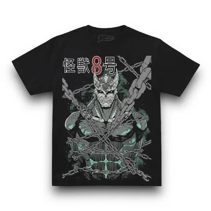 25 nouveau chaud japonais Anime KAIJU No.8 saison 2 T-shirts femmes hommes décontracté coton surdimensionné Y2k haut