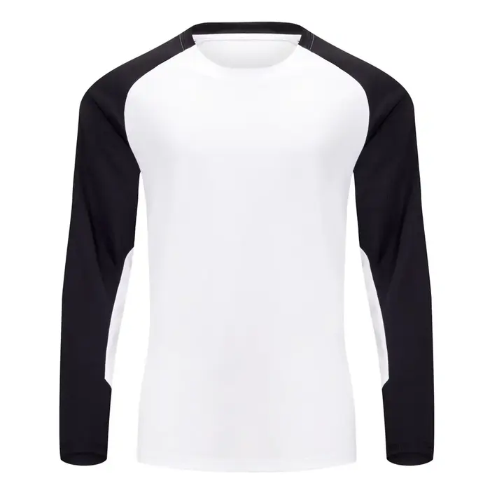 T-shirt de sport à manches longues pour hommes et enfants