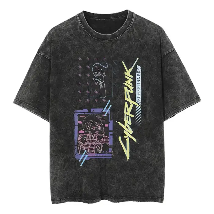 T-shirt d'été Cyberpunk Edgerunners David Martinez 2026