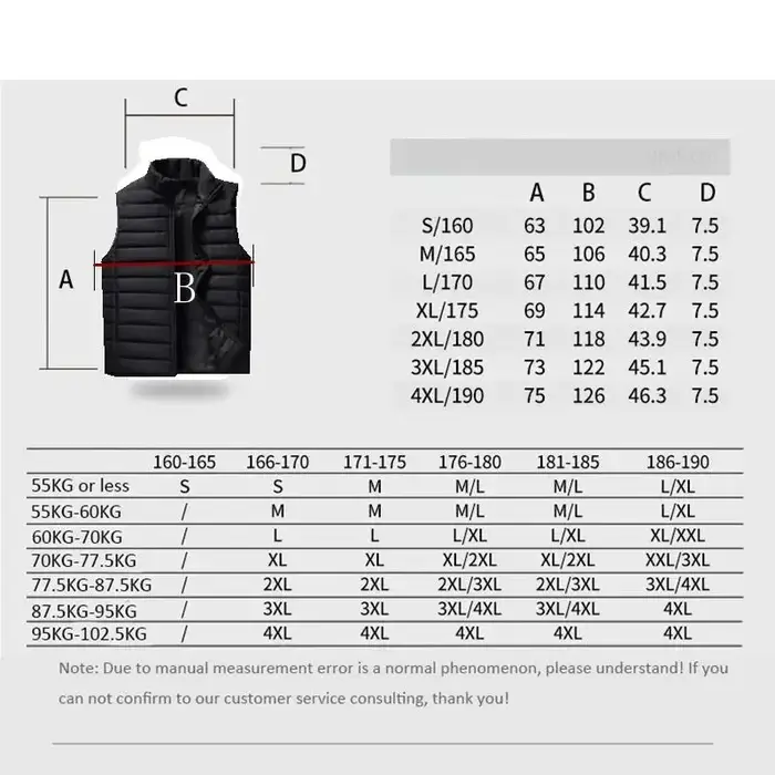 Femmes sans manches gilet vestes hiver mode mâle coton rembourré