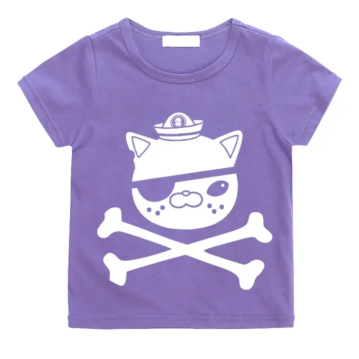 T-shirts The Octonauts 100% coton