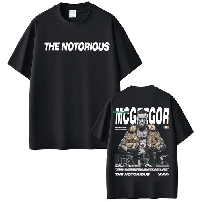 T-shirt The Notorious Conor McGregor Merch pour hommes