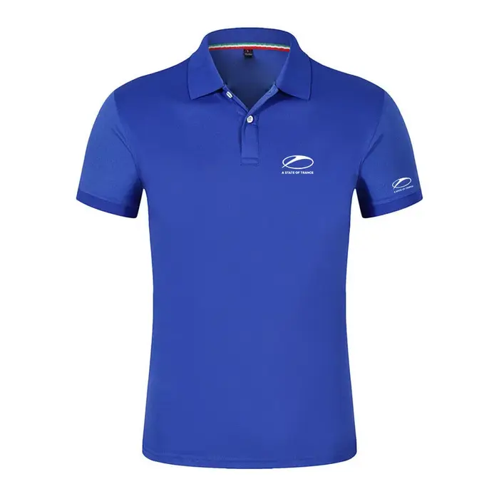 Armin Van Buuren A State Of Trance Le polo classique pour homme convient à l'été et présente des couleurs vives.