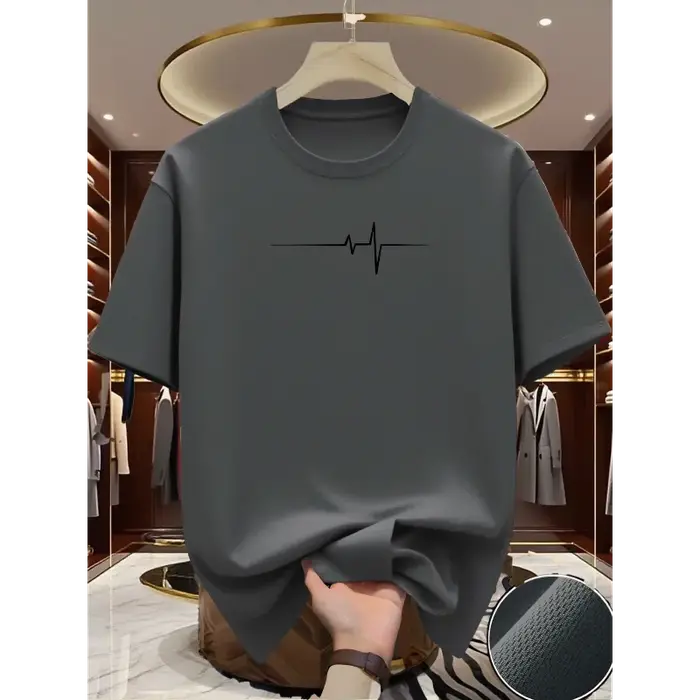 T-shirt homme style simple