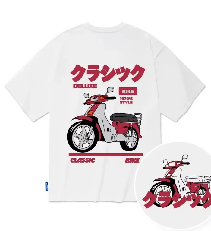 Nouveaux t-shirts de moto pour hommes et femmes pour l'été. Avec logos de voitures. Tops à manches c