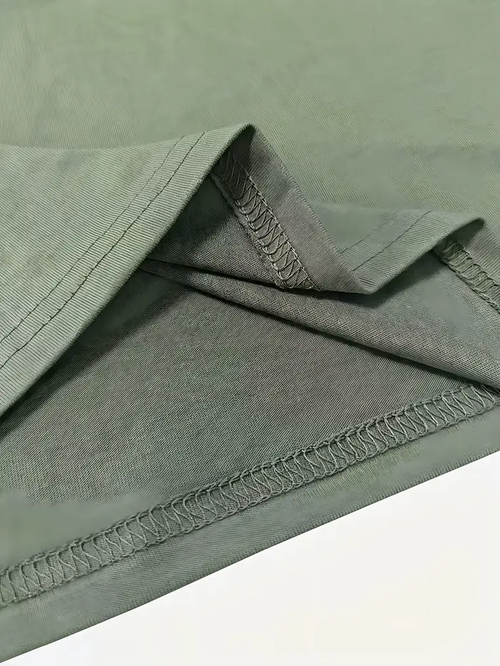 T-shirt imprimé à col en V pour femme