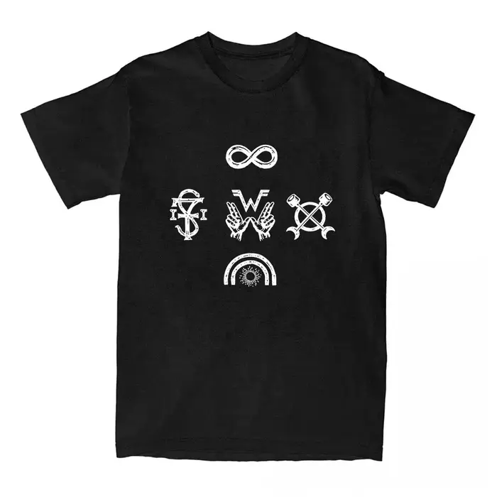 Weezer Shine Again – T-shirt unisexe en coton à manches courtes, Streetwear, groupe de Rock, Design