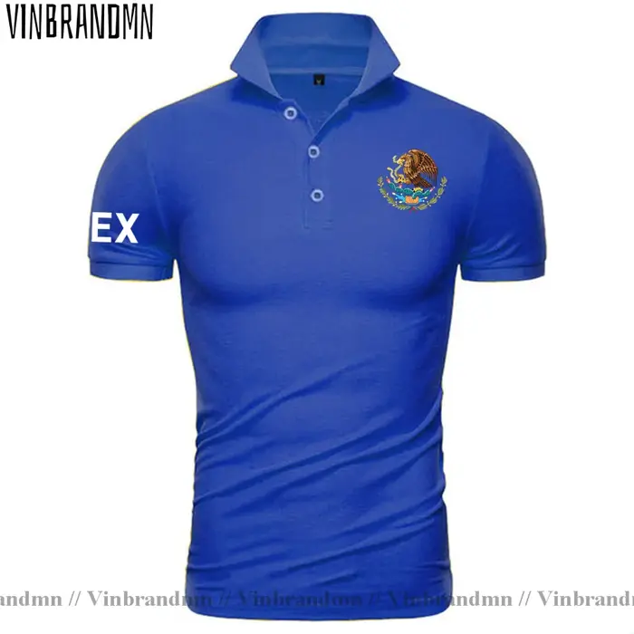 Polo MX MEX à manches courtes pour hommes
