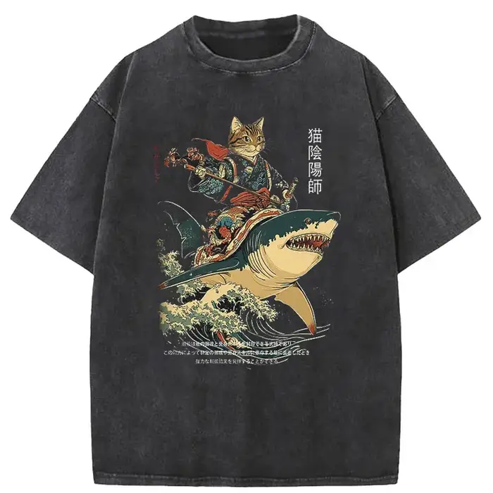 Chemise décontractée pour homme Henry, col rond, en coton, style streetwear, vêtements d'été, vêteme