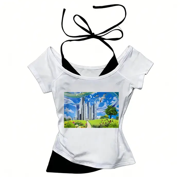 T-shirt Frutiger Aero pour femmes