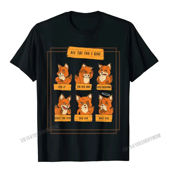 T-shirt imprimé "All The Fox I Give" pour homme