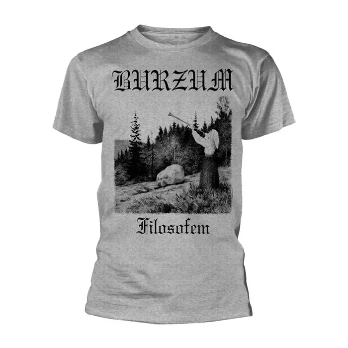 T-shirt à manches courtes pour homme, tendance et décontracté, thème Burzum, groupe norvégien de bla