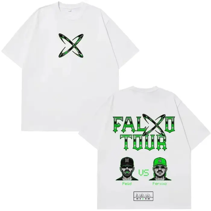 T-shirts imprimés Rapper Feid Ferxxo Tour 2026 pour hommes et femmes
