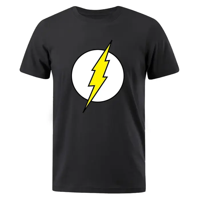 T-SHIRT en coton avec impression de la foudre pour homme, vêtement décontracté, grande taille 3XL, o