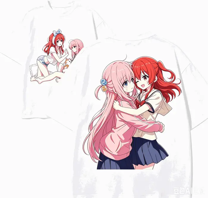 T-shirt Bocchi The Rock pour amoureux de l'anime