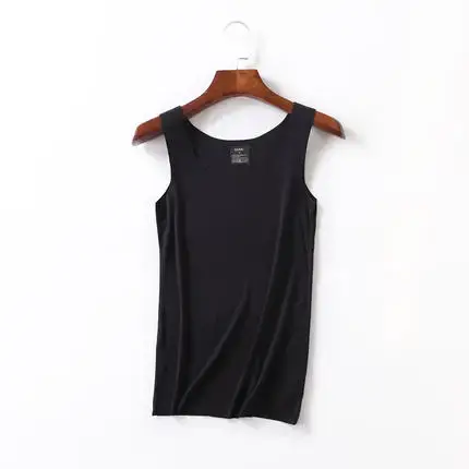 Haut en fibre de viscose sans couture pour femme, chemise décontractée, col en U, super doux, précie