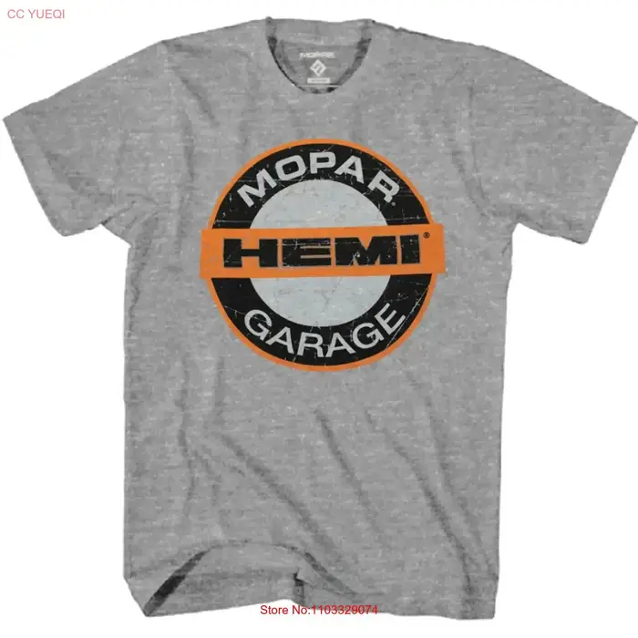 T-shirt Mopar Hemi Garage avec logo vieilli