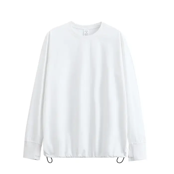 T-shirt à manches longues pour homme – Antibactérien 7A, protection UV, évacuation de l'humidité et 