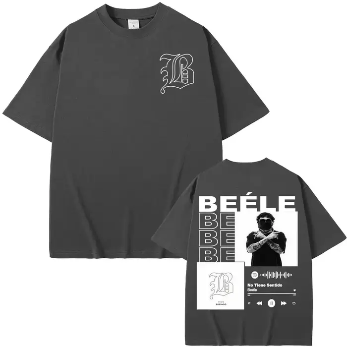 Rappeur BEELE Borondo Album Tour 2025 Merch T-shirt vêtements pour hommes mode tendance Hip Hop t-shirts été hauts 100%