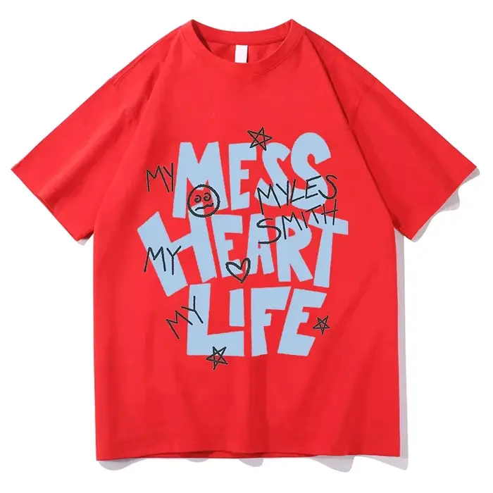 T-shirt graphique unisexe Myles Smith My Mess Album