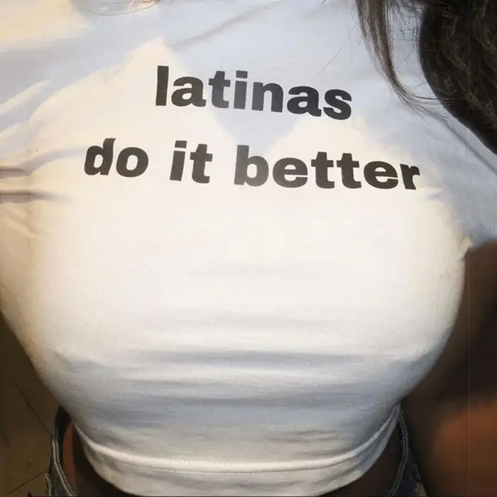 Latinas font mieux T-shirt imprimé mignon femmes à manches courtes culture hauts Harajuku Goth bébé t-shirts rétro