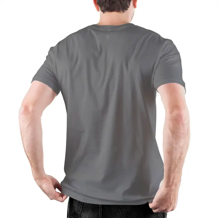T-shirt à manches courtes et col rond pour hommes