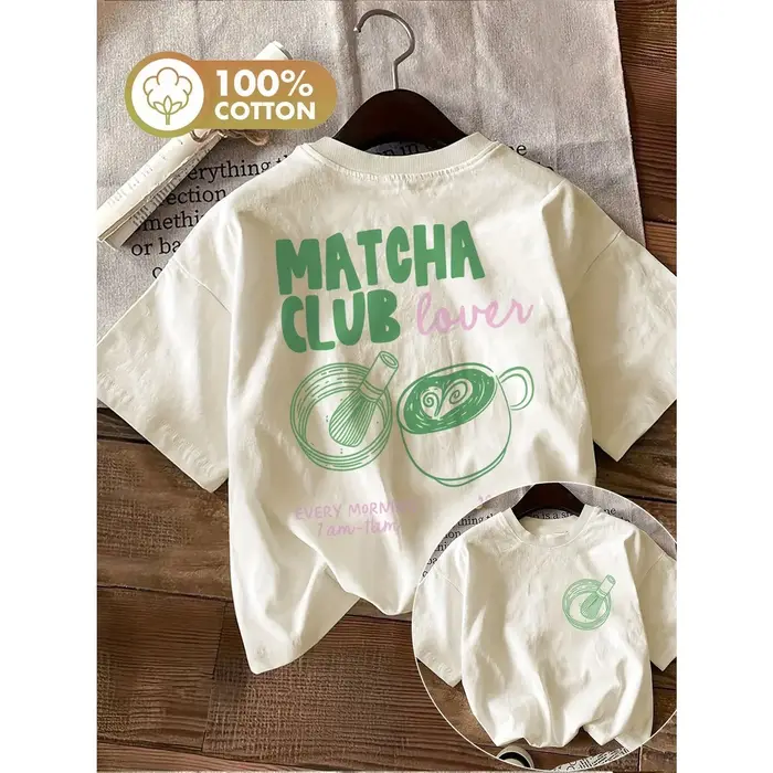 T-shirt graphique en coton pour femme
