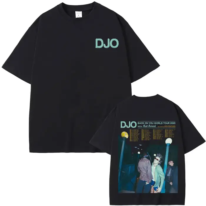 T-shirts Djo Back on You World Tour 2026 Joe Keery Nouveaux
