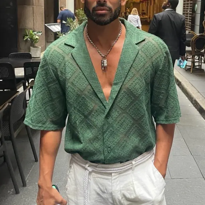 Chemise d'été Cool pour hommes