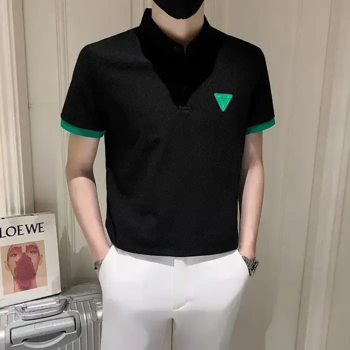Kpop – Polo Chic et décontracté pour homme