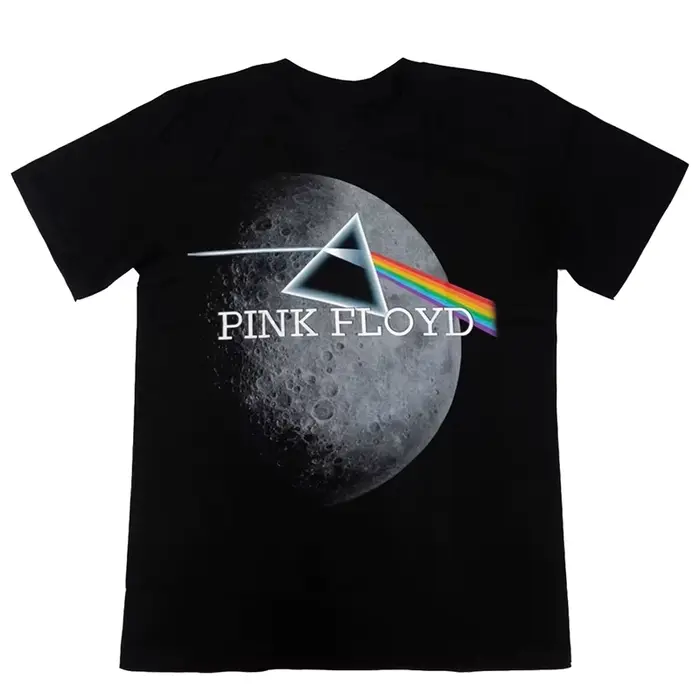 T-shirt imprimé Pink Floyd pour hommes et femmes, en coton, style Hip Hop, surdimensionné, à manches