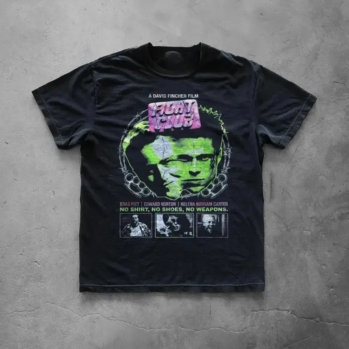 T-shirt rétro du film Fight Club