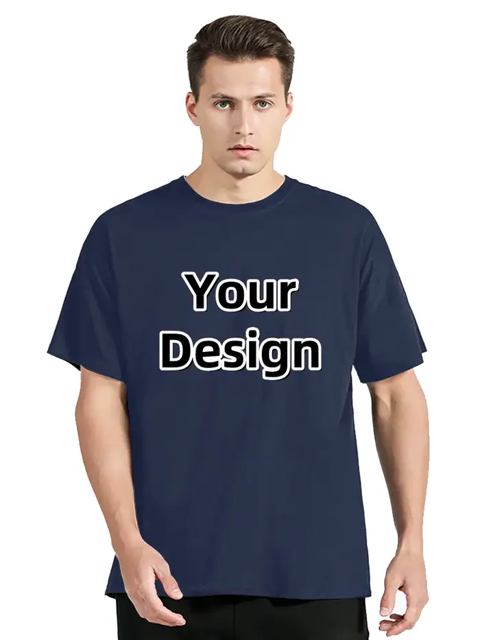T-shirt personnalisé pour hommes avec votre propre logo