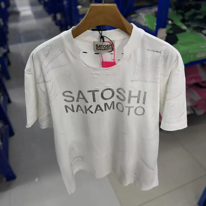 T-shirt Satoshi Nakamoto 26SS