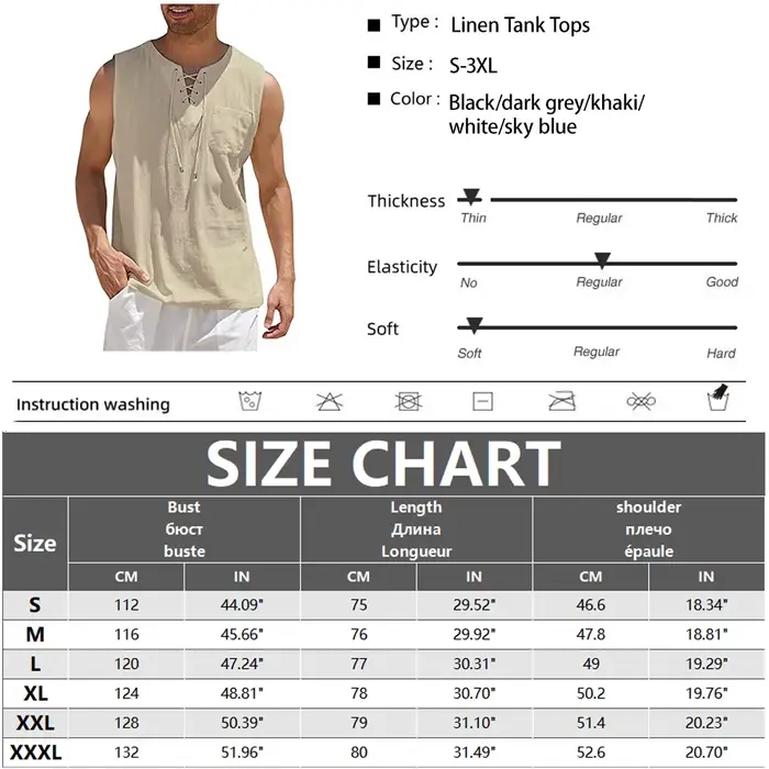 Débardeur léger pour hommes
