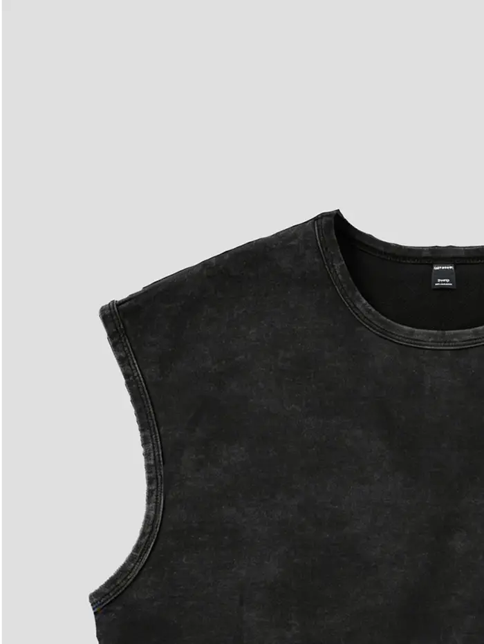 T-shirt sans manches pour homme (Été 2026) – Style vintage