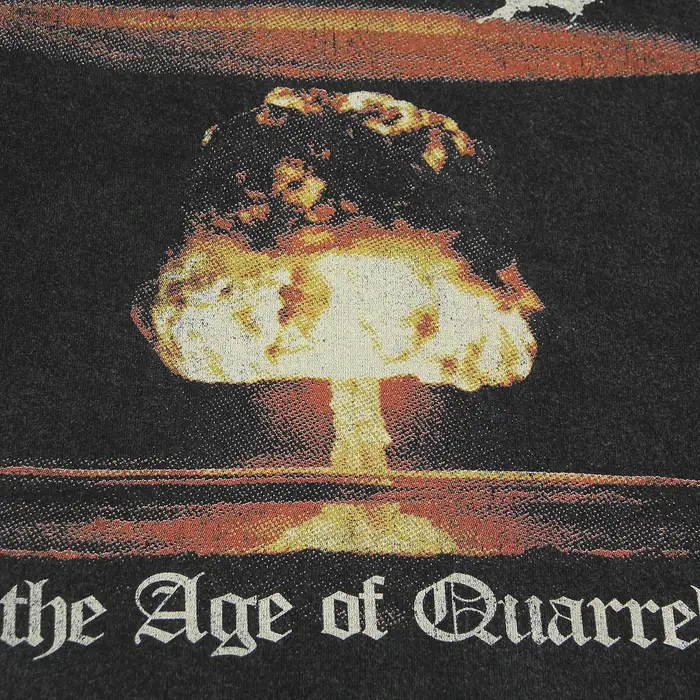 Cro-Mags t-shirt l'âge du quarrel Hardcore Punk Thrash Corrosion de la Conformité lavé manches longues hommes coton imprimé chemise