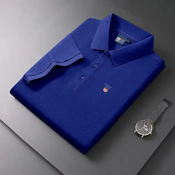 Nouvelle Collection Été 2026 – Polo Homme Anti-boulochage en Maille à Manches Courtes – Style Décontracté et Professionnel Amincissant